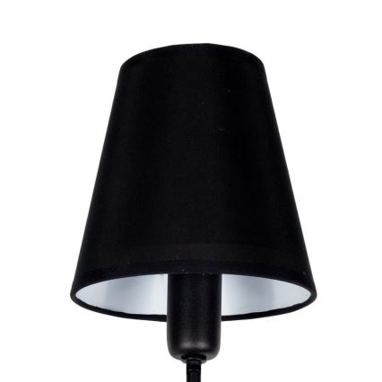 MADELA Rod-Mounted Chandelier 5xE14/40W/230V Black