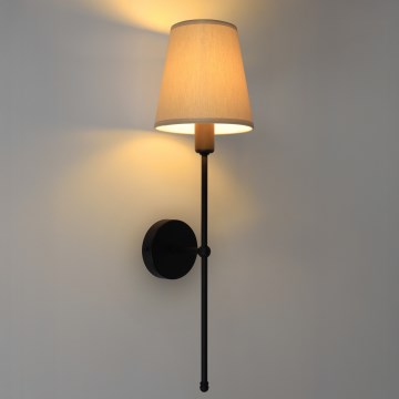 MADELA Wall Lamp 1x E14/40W/230V Beige/Black