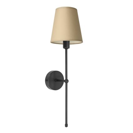 MADELA Wall Lamp 1x E14/40W/230V Beige/Black