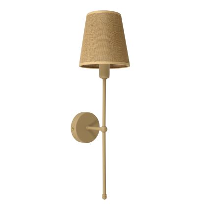 MADELA Wall Lamp 1xE14/40W/230V Jute/Beige
