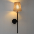 MADELA Wall Lamp 1xE14/40W/230V Jute/Black
