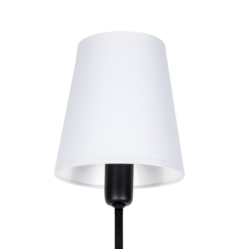 MADELA Wall Lamp 1xE14/40W/230V White/Black