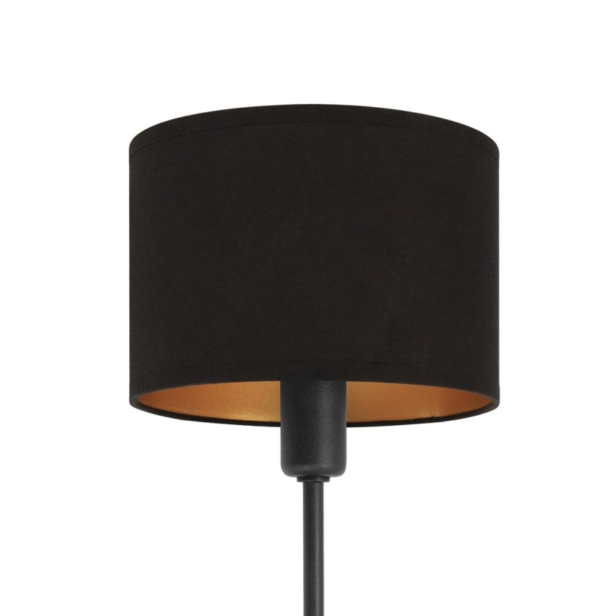 MADELA Wall Light 1xE14/40W/230V Black