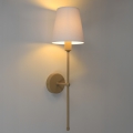 MADELA Wall Light 1xE14/40W/230V White/Beige