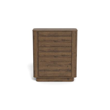 MADERA 90x107 cm Oak Chest of Drawers