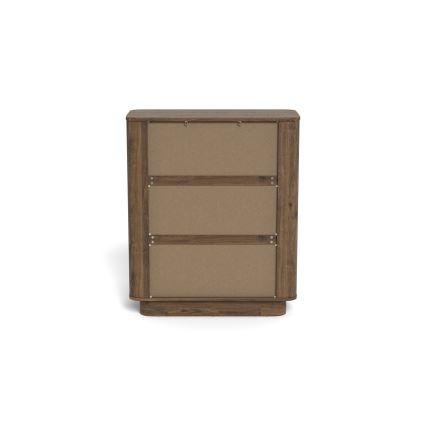 MADERA 90x107 cm Oak Chest of Drawers