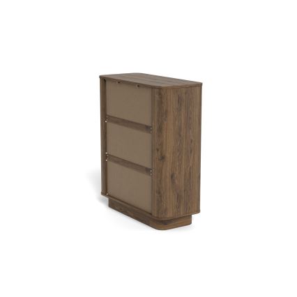MADERA 90x107 cm Oak Chest of Drawers