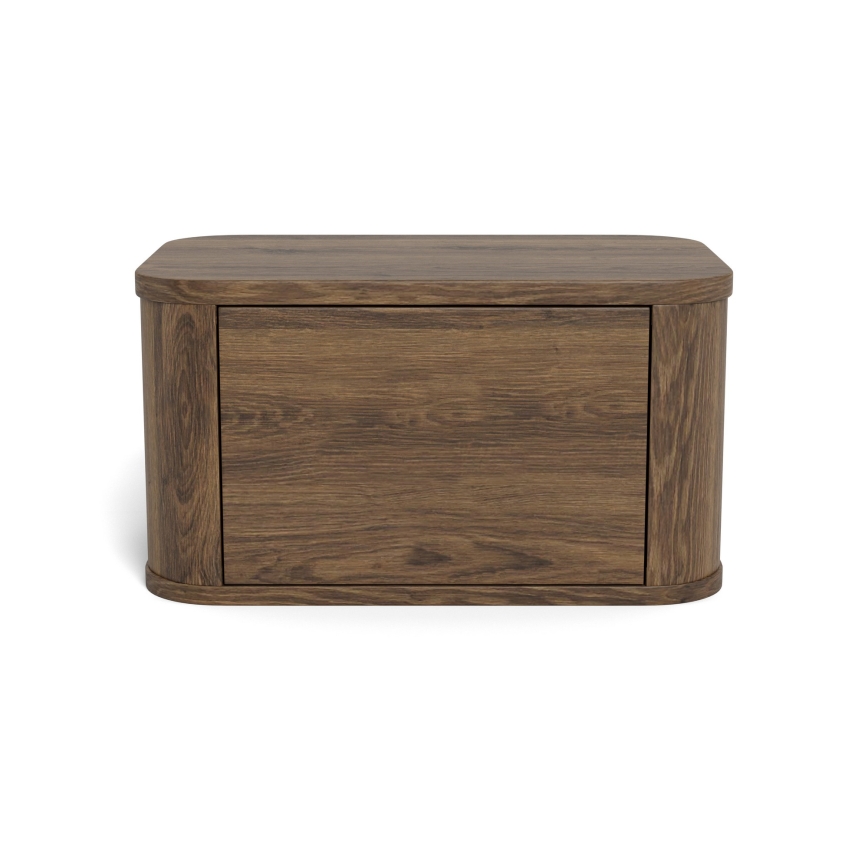 MADERA bedside table 46 x 30 cm, oak