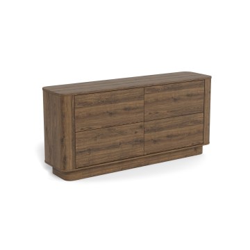 MADERA Chest of Drawers 160x75 cm, Oak