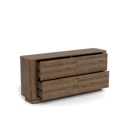 MADERA Chest of Drawers 160x75 cm, Oak