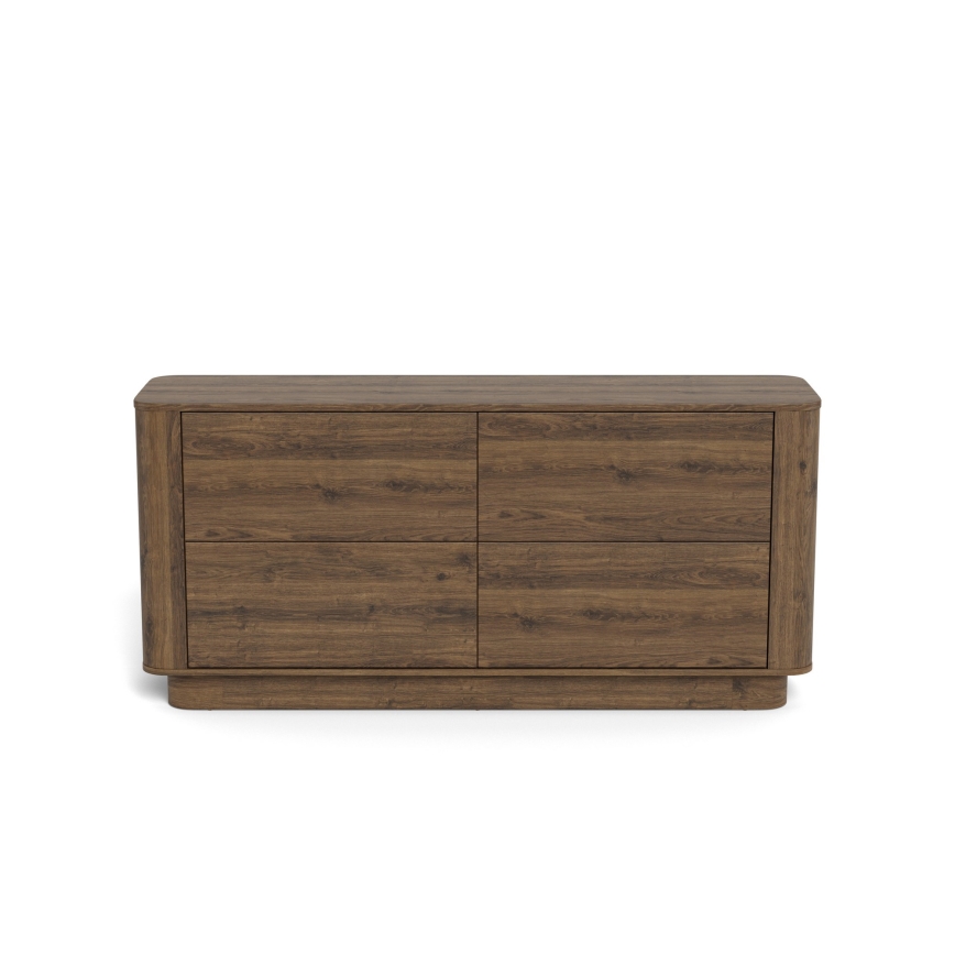 MADERA Chest of Drawers 160x75 cm, Oak