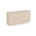 MADERA Chest of Drawers 160x75 cm White Oak