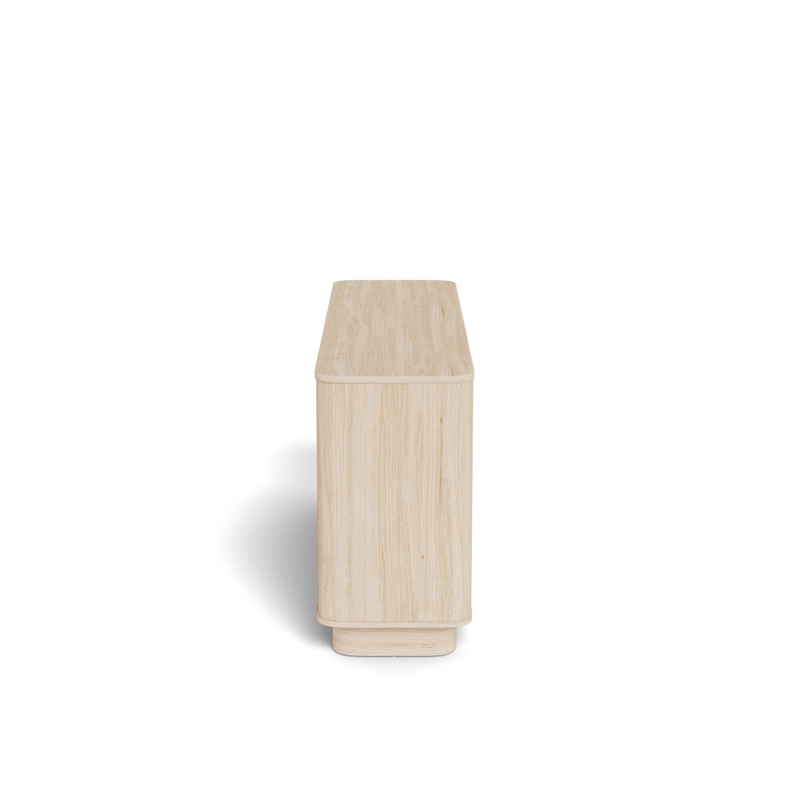 MADERA Chest of Drawers 160x75 cm White Oak