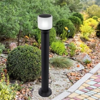MADRID Outdoor Lamp 1xE27/12W/230V 80 cm IP44 Black