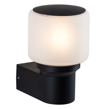 MADRID Outdoor Wall Lamp 1x E27/12W/230V IP44 Black