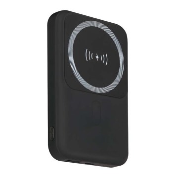 Magnetic Power Bank with wireless charging Power Delivery 10 000mAh/20W/3,7V black