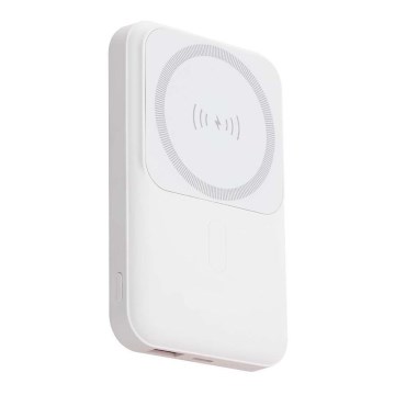 Magnetic Power Bank with wireless charging Power Delivery 10 000mAh/20W/3,7V white
