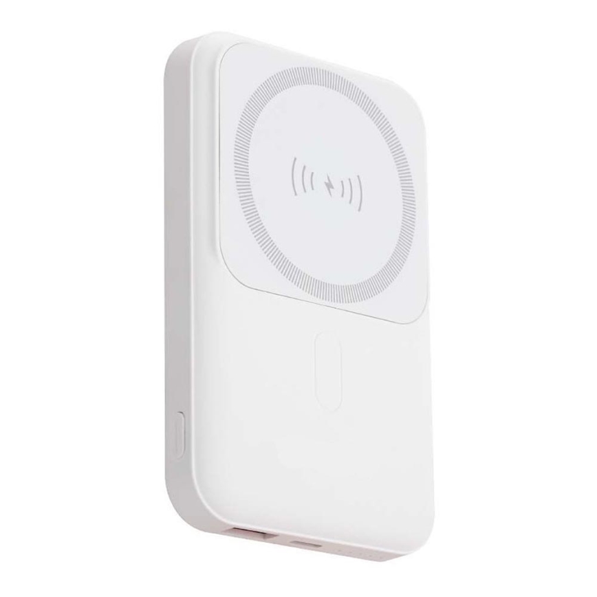 Magnetic Power Bank with wireless charging Power Delivery 10 000mAh/20W/3,7V white