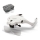 Magnifier for the forehead with LED lighting 3xAAA + set of lenses