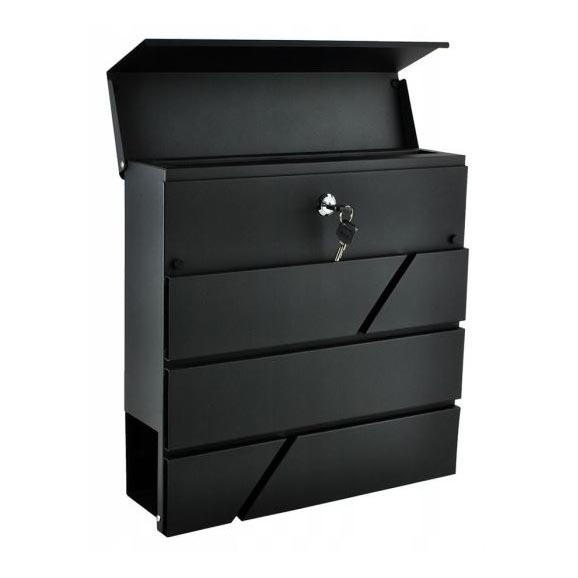 Mailbox 36,7x37 cm anthracite