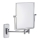 Makeup mirror 19,5x32 cm silver
