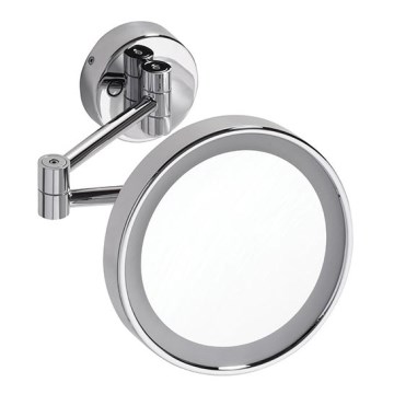 Makeup Mirror 22×20 cm – Silver