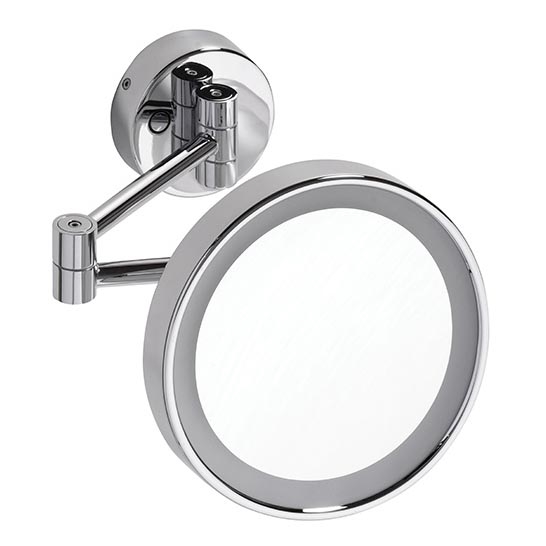 Makeup Mirror 22×20 cm – Silver