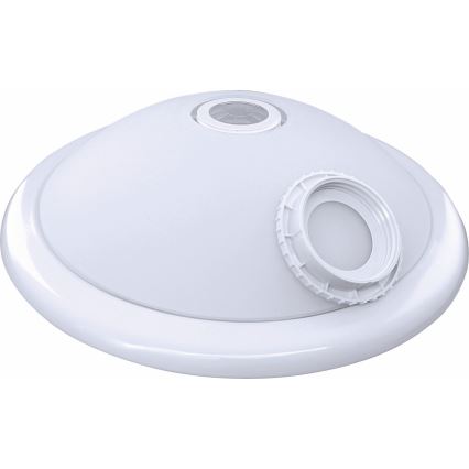Ceiling light with motion and twilight sensor MANA 2xE27/40W/230V Ø 30 cm white