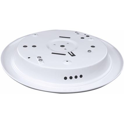 Ceiling light with motion and twilight sensor MANA 2xE27/40W/230V Ø 30 cm white