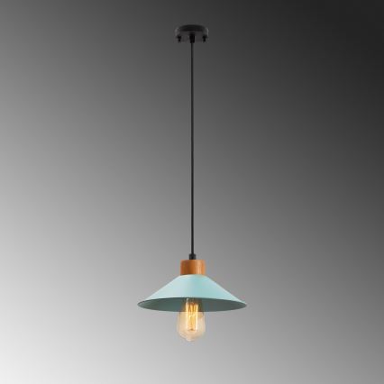 MANAVGAT Pendant Light 1xE27/40W/230V Blue/Brown