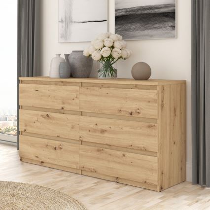 MAO Chest of Drawers in Artisan Oak