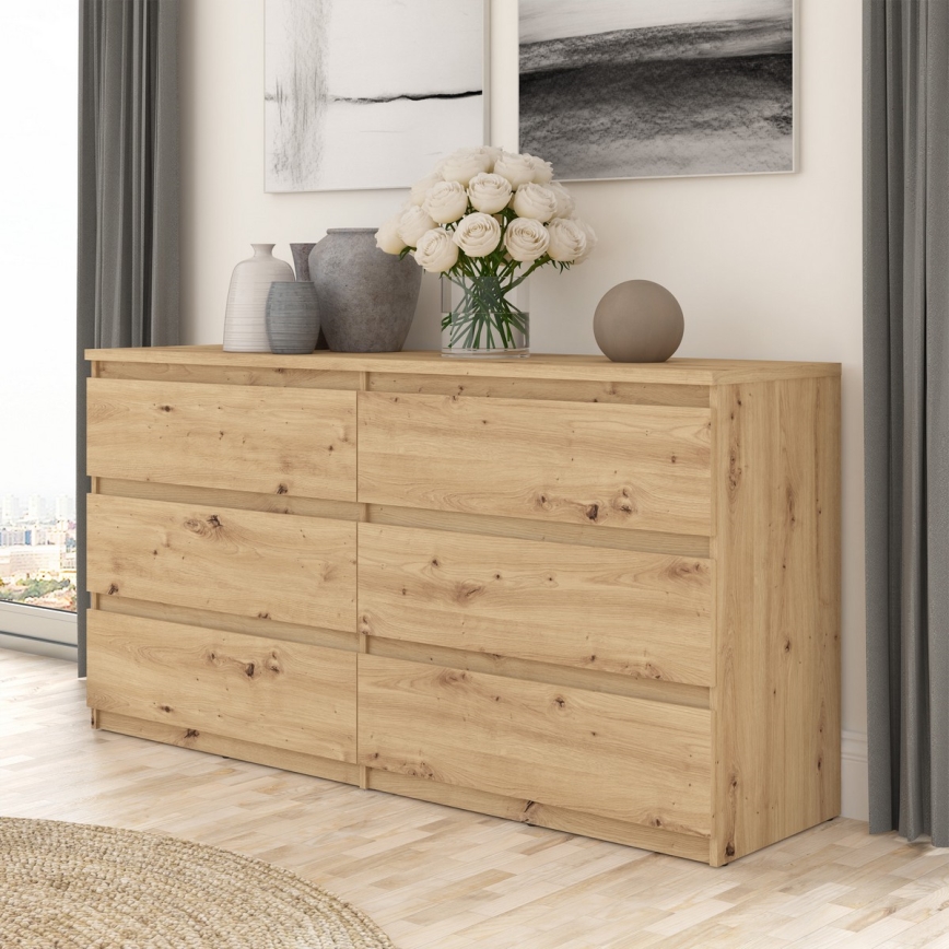 MAO Chest of Drawers in Artisan Oak