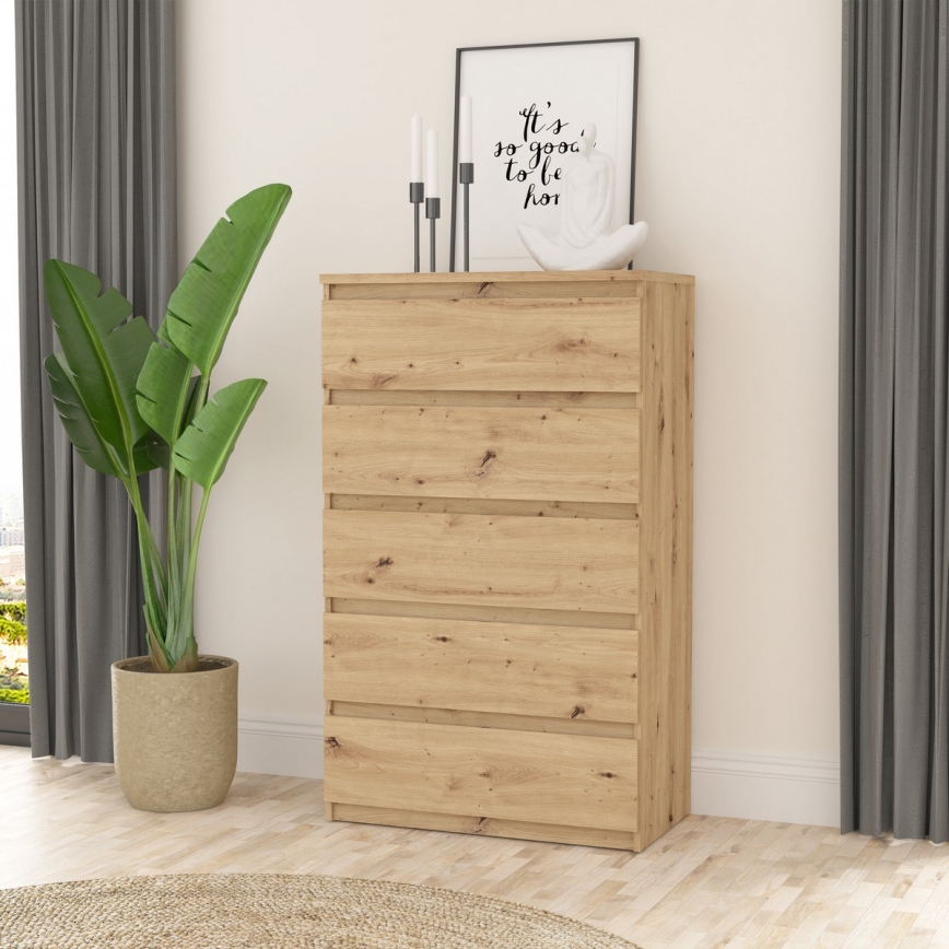 MAO chest of drawers in Artisan Oak