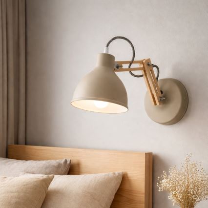 MARCELLO Wall lamp 1xE27/15W/230V beige