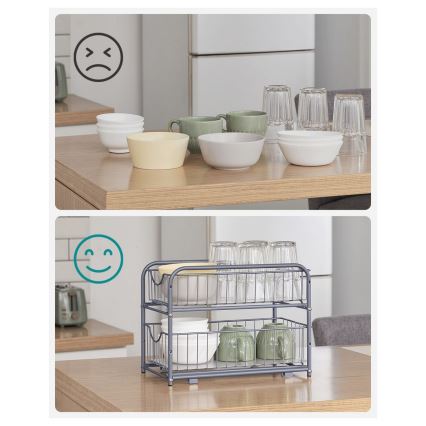 MARGE Home Storage Organizer Gray