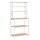 MARGE Kitchen Shelving Unit, Brown/White