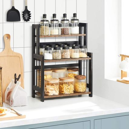 MARGE Kitchen Shelving Unit — Black