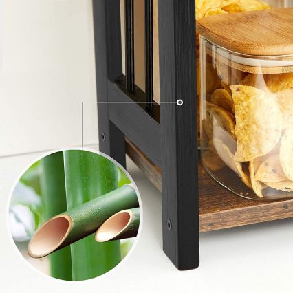 MARGE Kitchen Shelving Unit — Black