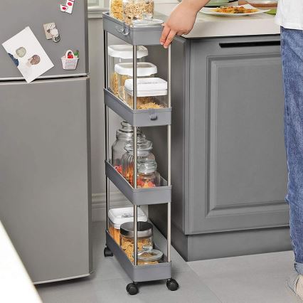 MARGE Mobile Storage Cart, Gray