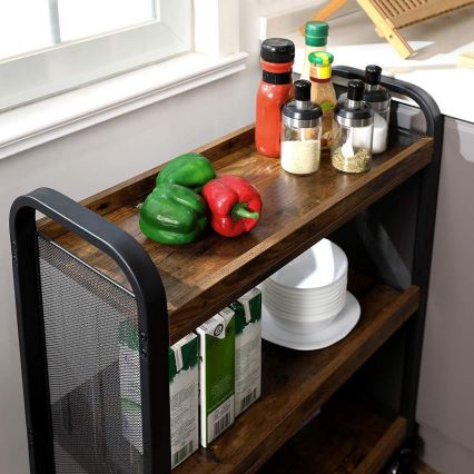 MARGE Serving Table Brown/Black