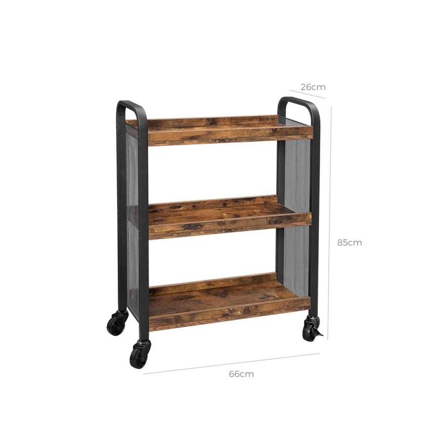 MARGE Serving Table Brown/Black