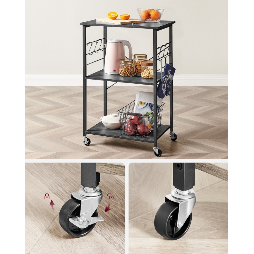 MARGE Serving Table in Black