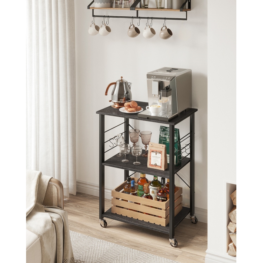 MARGE Serving Table in Black