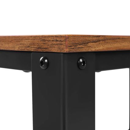 MARGE Serving Table in Brown/Black