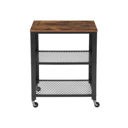 MARGE Serving Table in Brown/Black