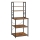 MARGE Shelving Unit, Brown/Black