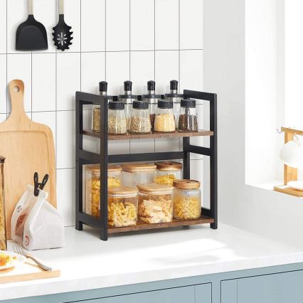 MARGE Storage Shelf Brown/Black