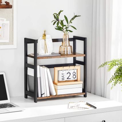 MARGE Storage Shelf Brown/Black