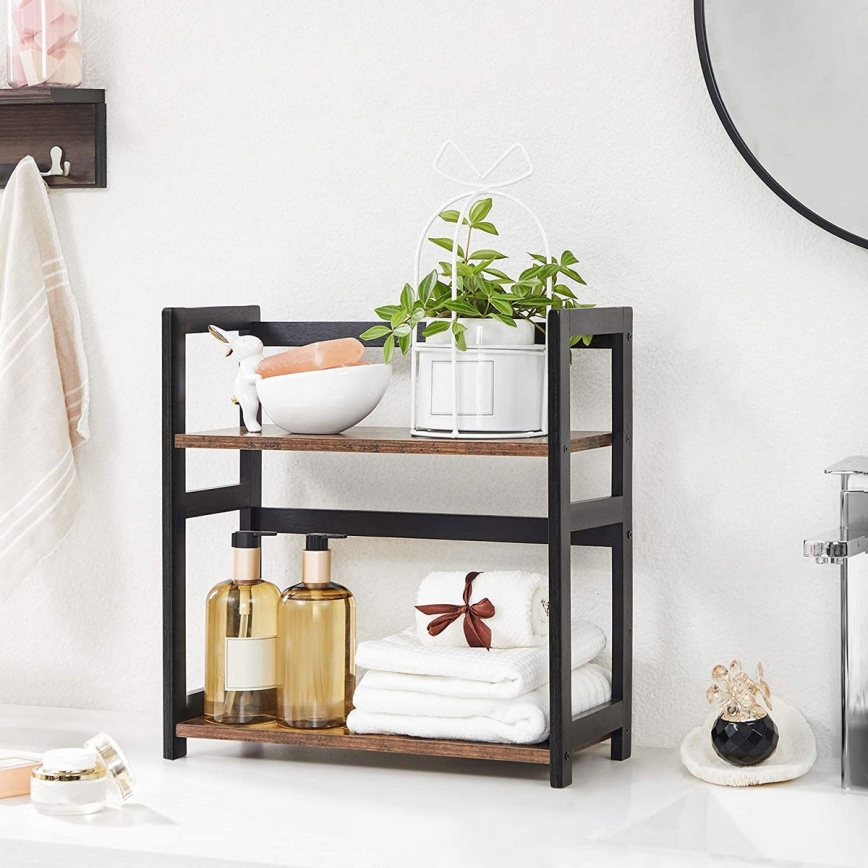 MARGE Storage Shelf Brown/Black