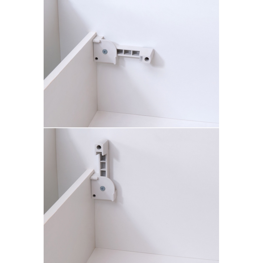 MARIA ONE Upholstered Bed with Mattress and Storage, 90x200 cm, Brown